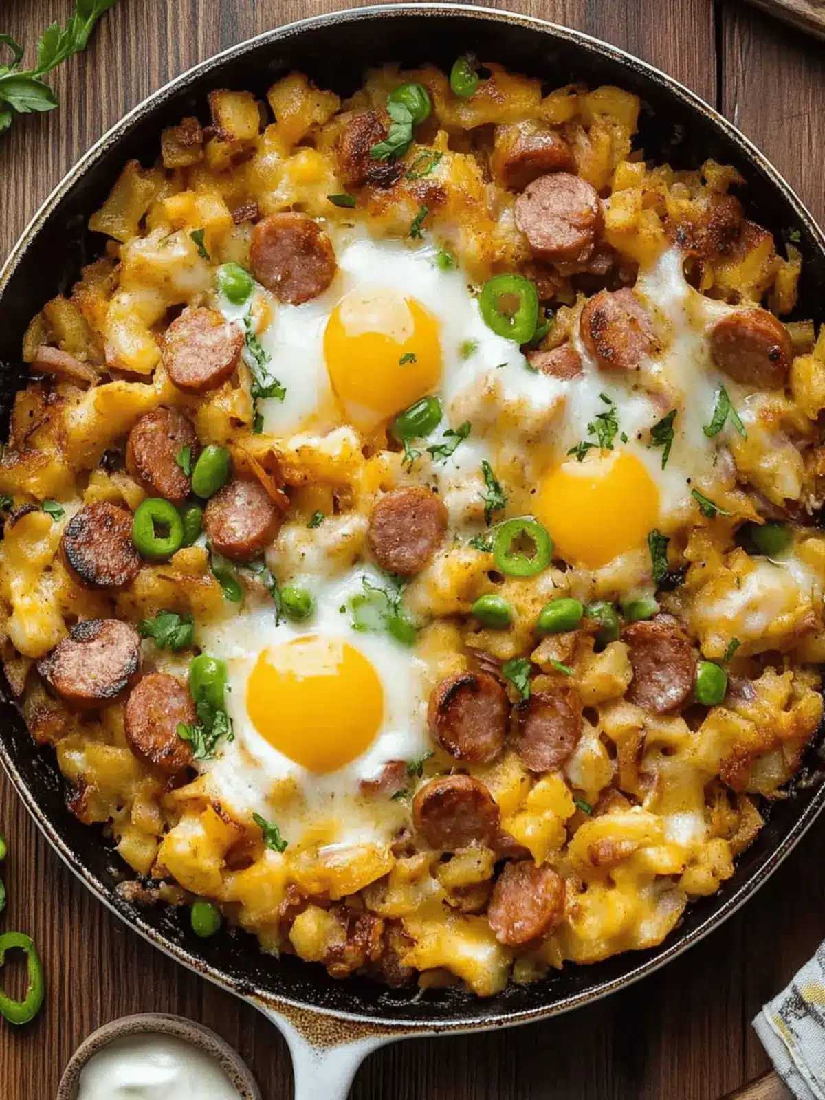 Kielbasa Breakfast Hash