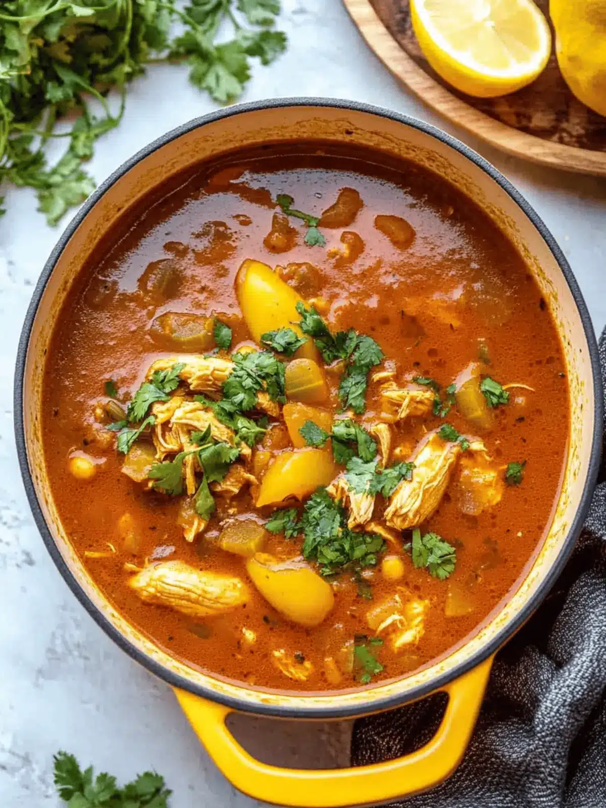 Moroccan Chicken Stew