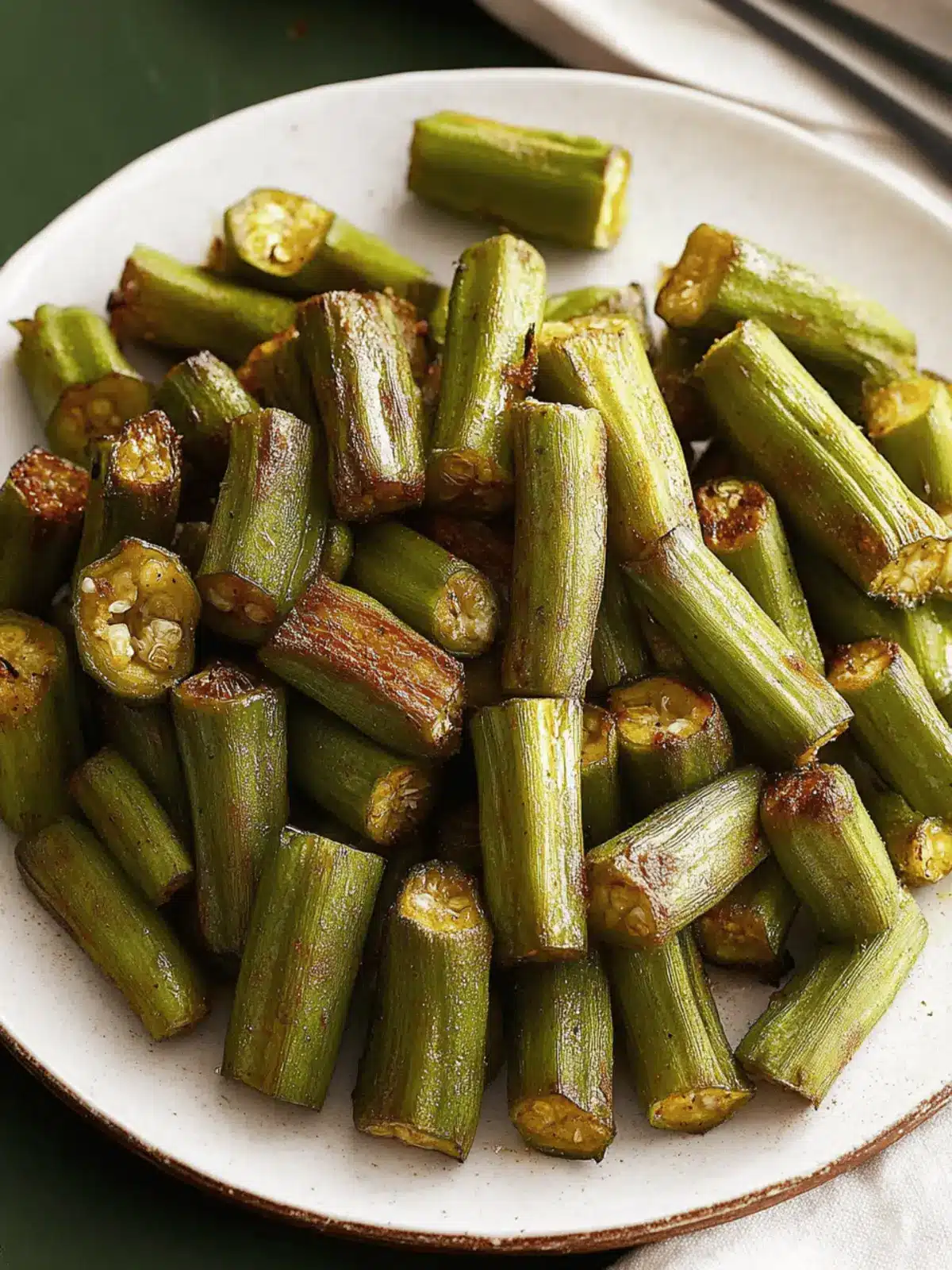Roasted Okra