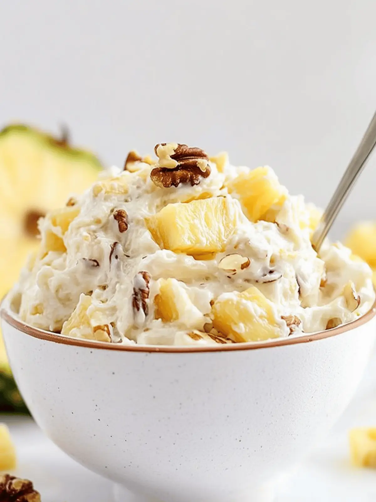 Pineapple Walnut Salad