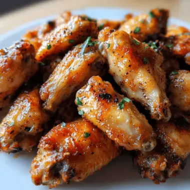 Crispy Baked Ranch Chicken Wings