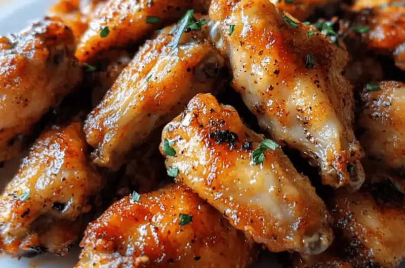 Crispy Baked Ranch Chicken Wings