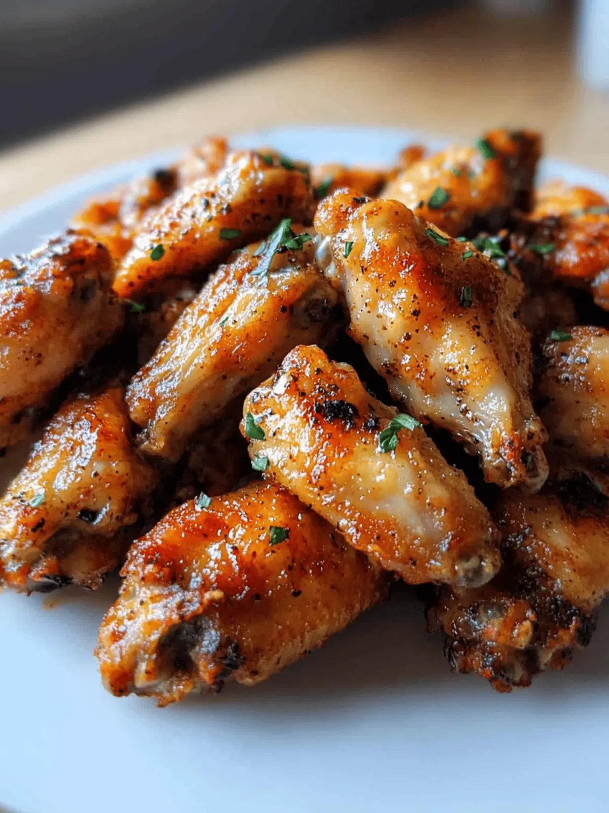 Crispy Baked Ranch Chicken Wings