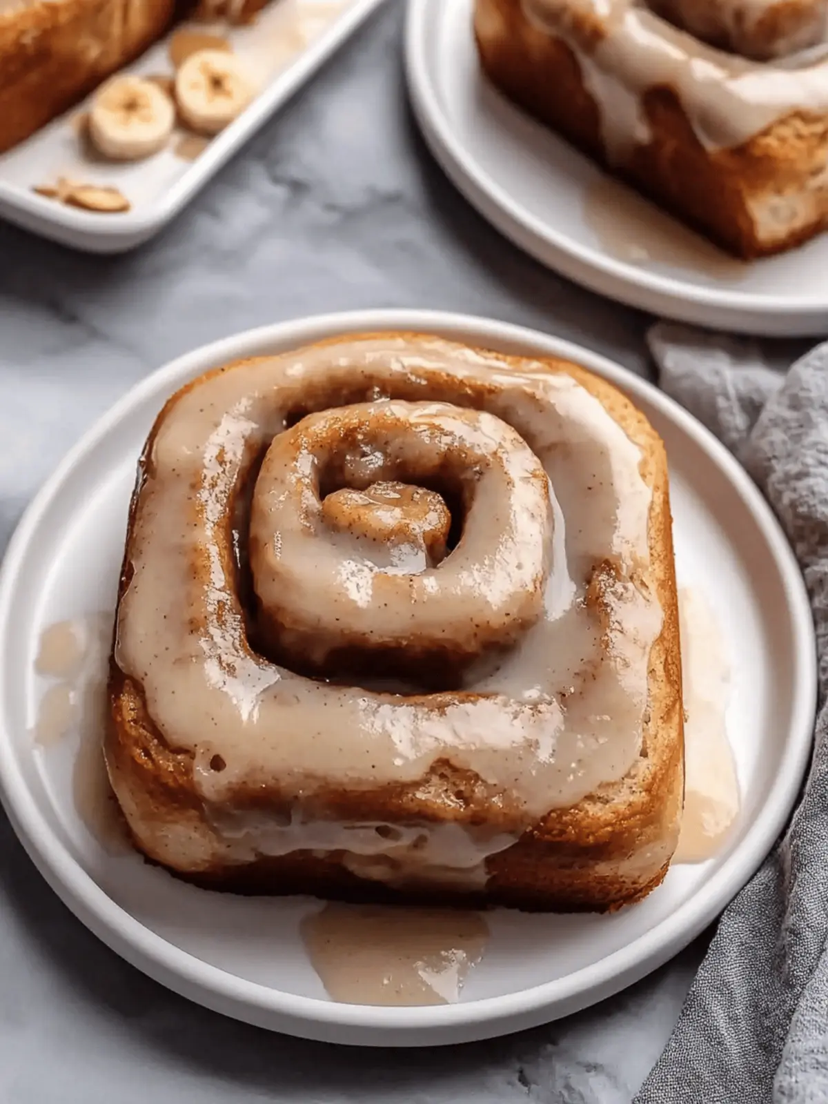 Banana Bread Cinnamon Rolls