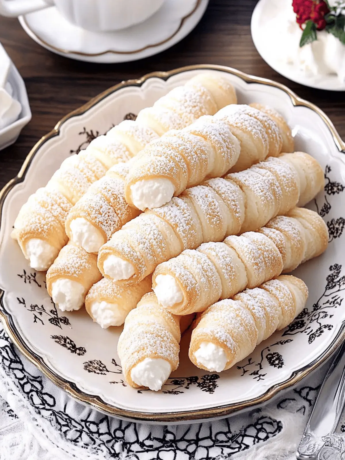 Mom's Cream Horns