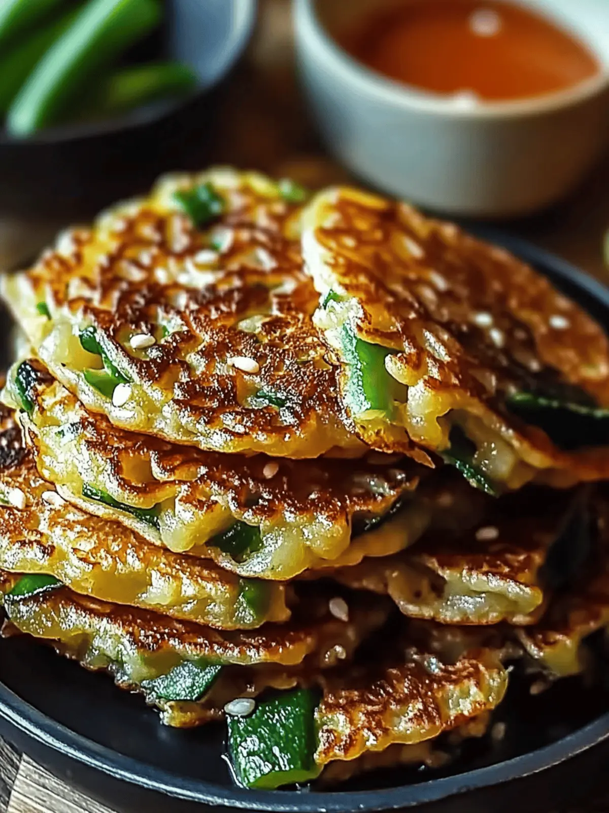 Crispy Vegetable Pancakes