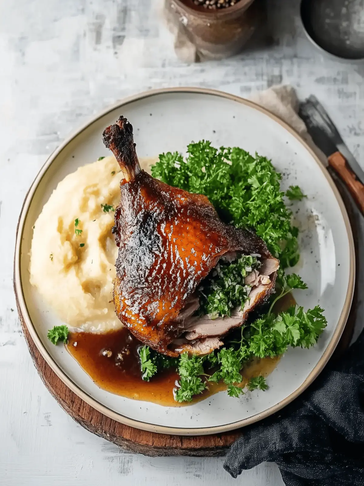 Air Fried Smokey Citrus Duck