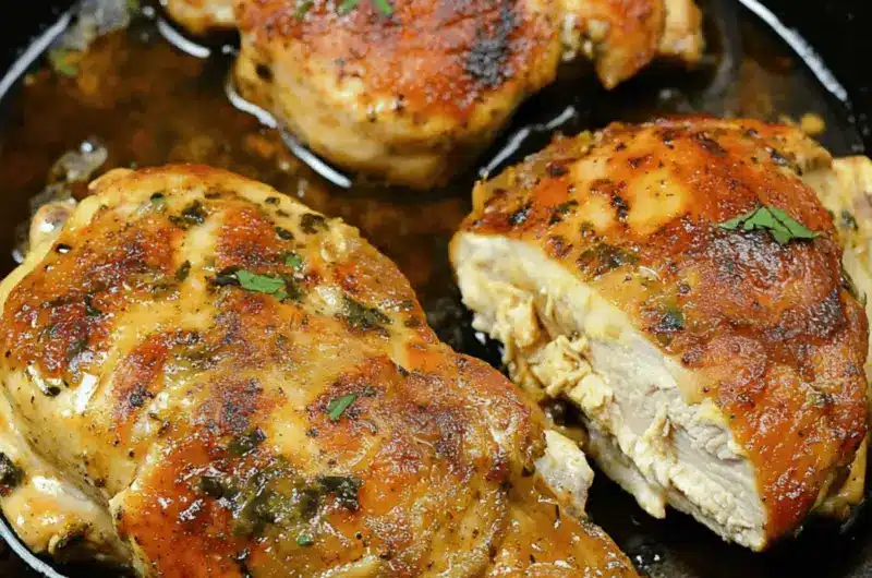 Cast Iron Skillet Chicken Breasts