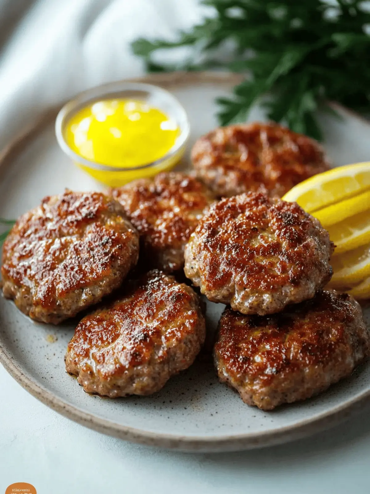 Authentic German Frikadellen