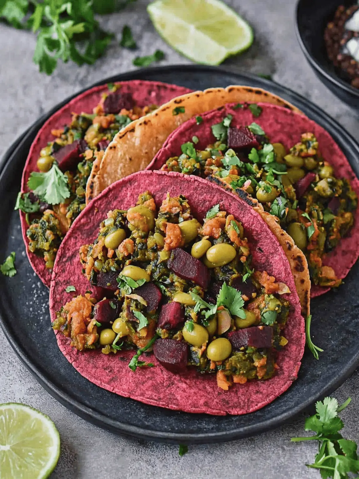 Beet Tortillas