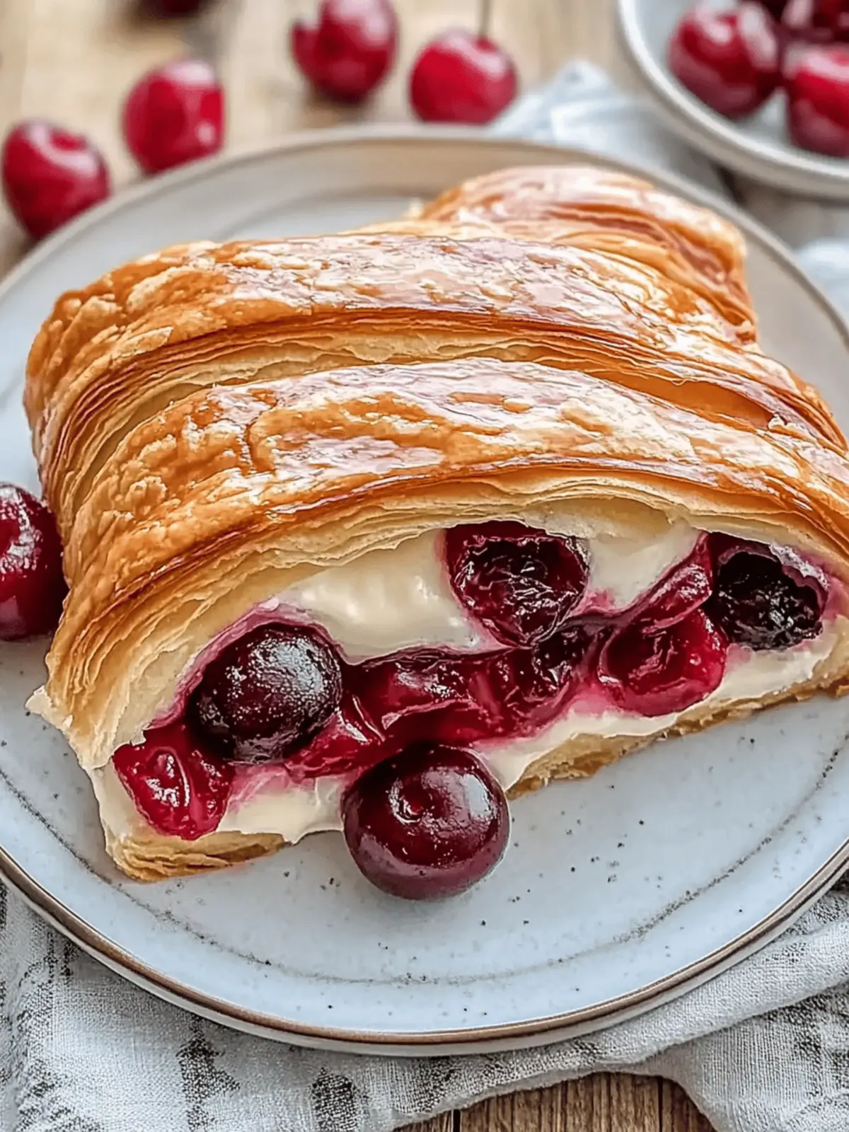Cherry Cheese Danish