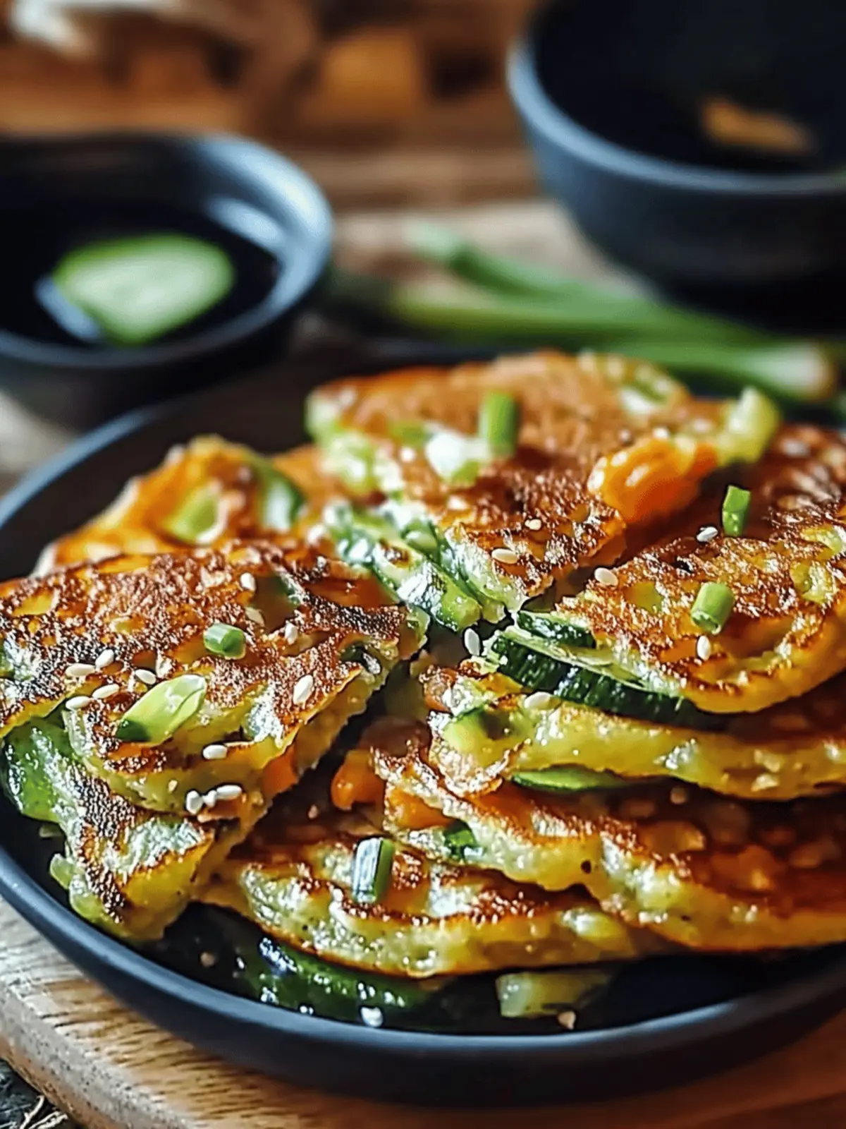 Crispy Vegetable Pancakes