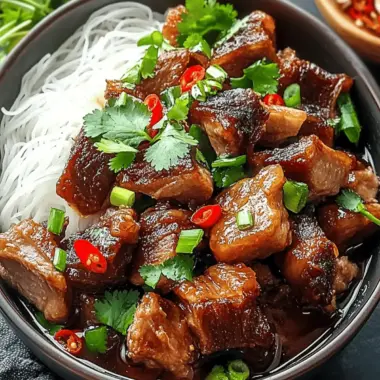 Vietnamese Caramel Pork