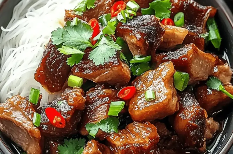 Vietnamese Caramel Pork