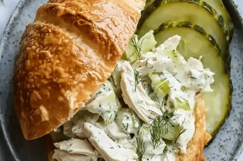 Dill Pickle Chicken Salad