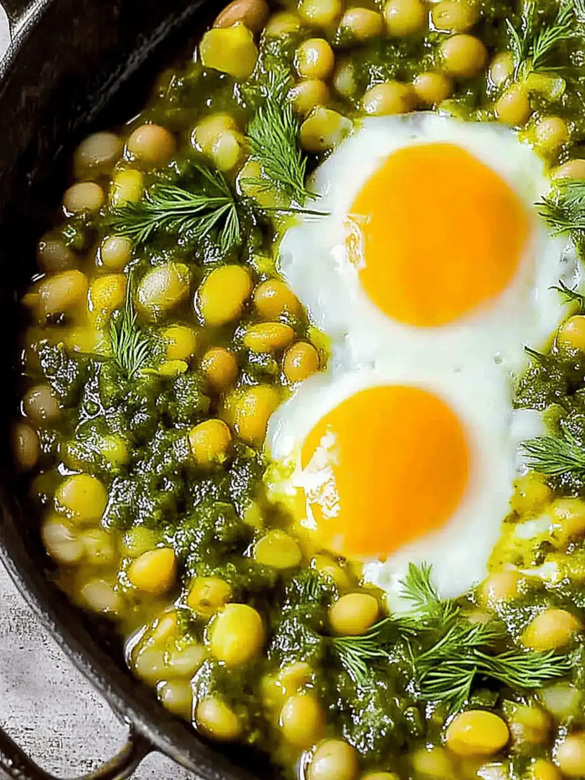 Baghali Ghatogh (Beans and Eggs)