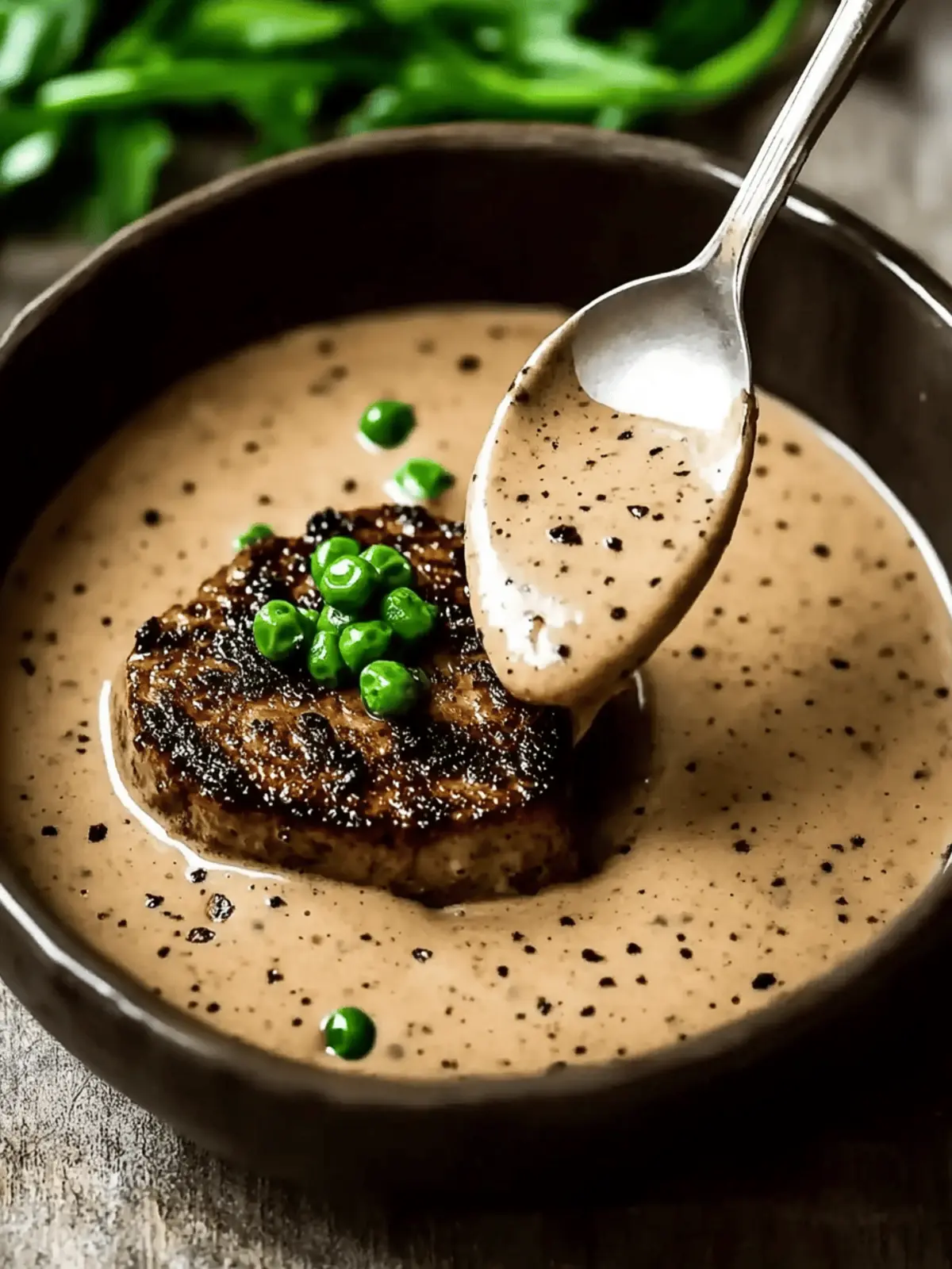 Classic Peppercorn Sauce