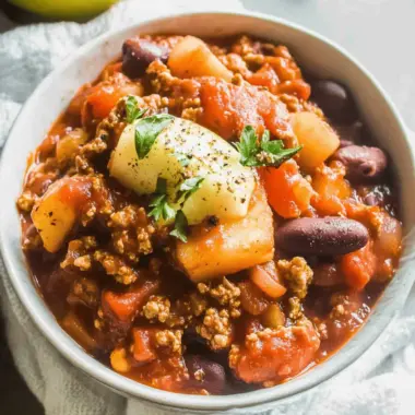 Turkey Apple Chili