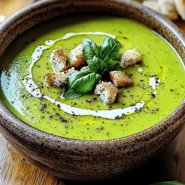 Zucchini Soup