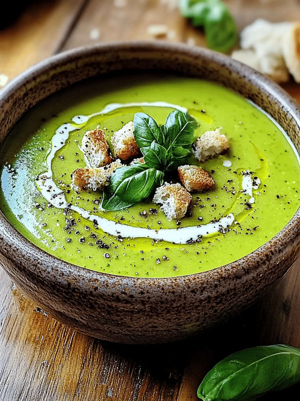 Zucchini Soup
