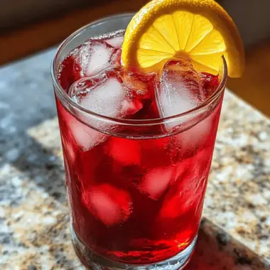 Hibiscus Iced Tea