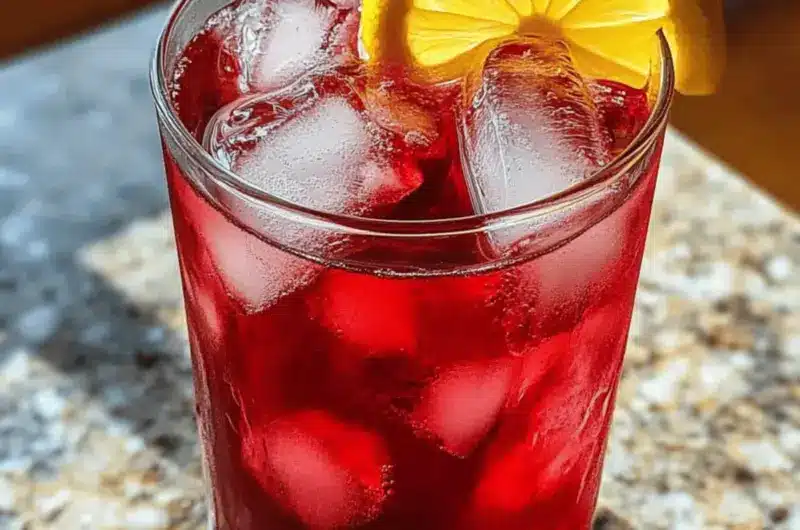 Hibiscus Iced Tea