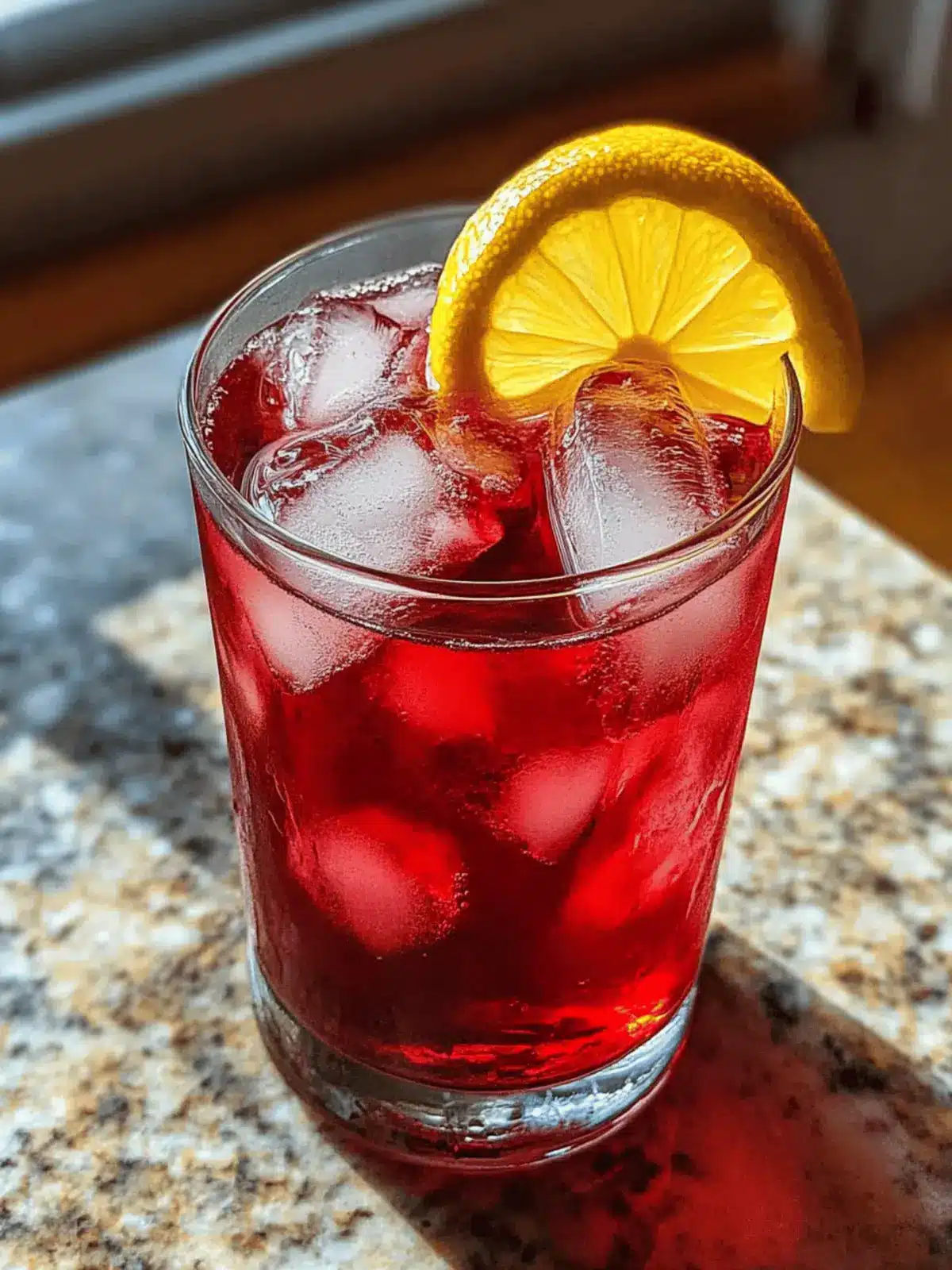 Hibiscus Iced Tea