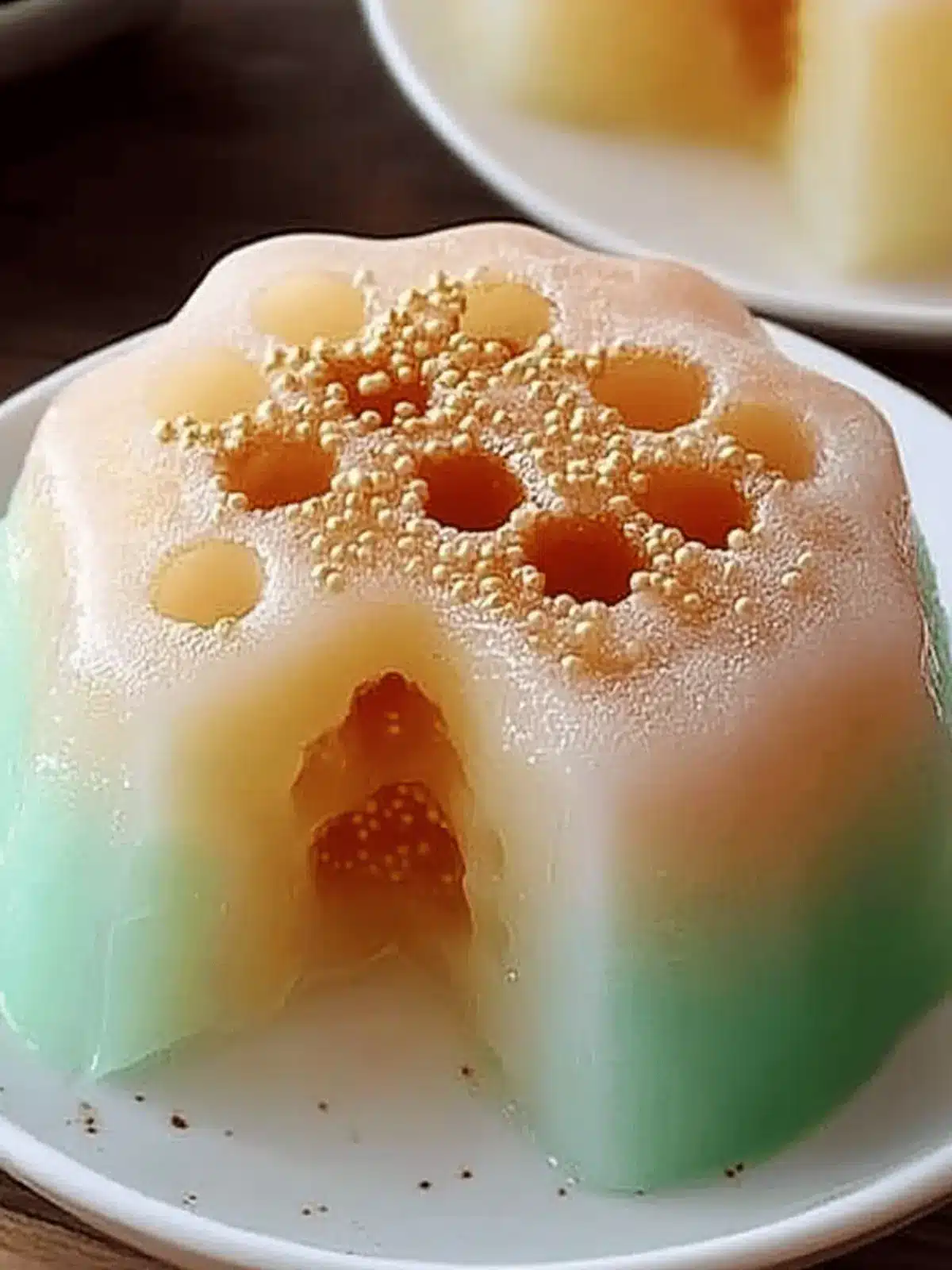 Steamed Vietnamese Honeycomb Cake