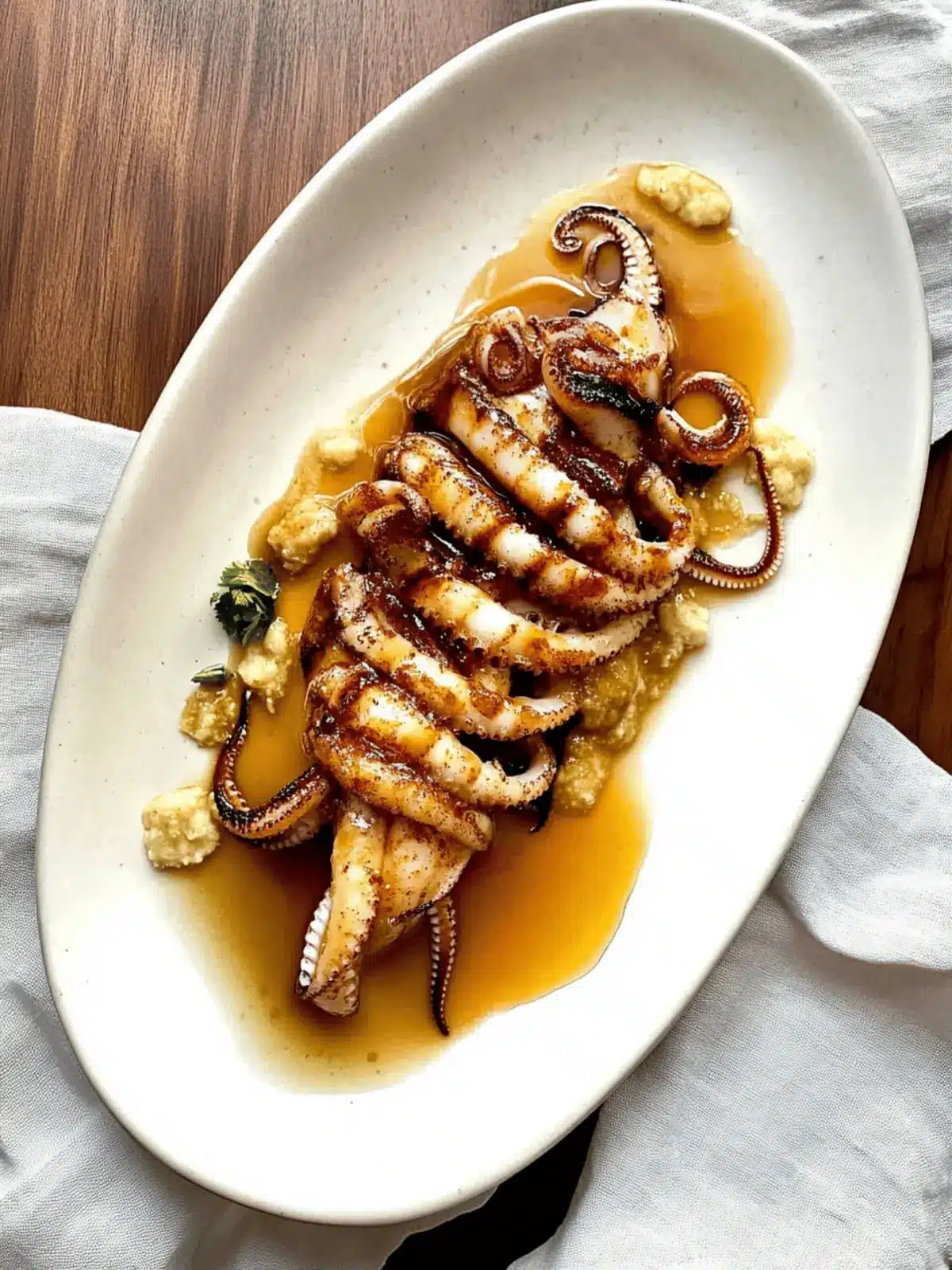 Japanese Grilled Squid