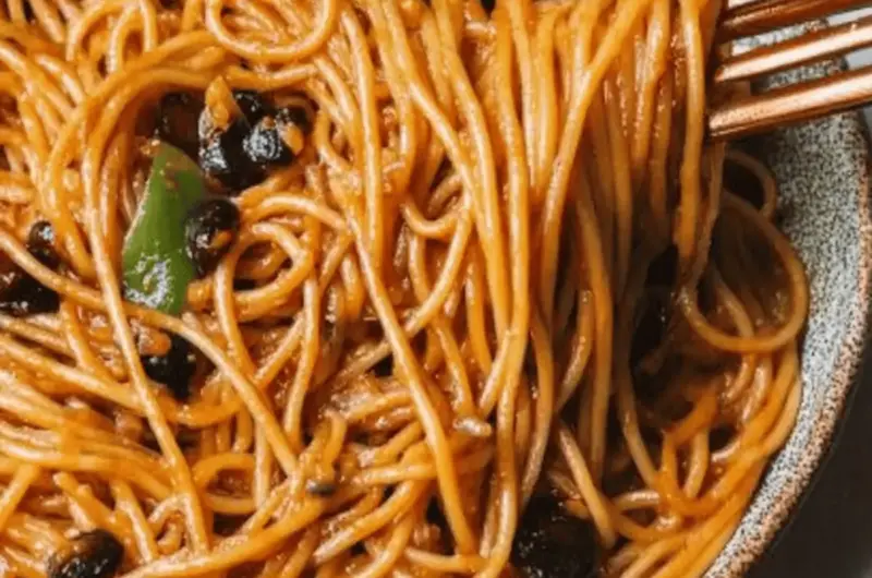 Vegan Adobo Pasta