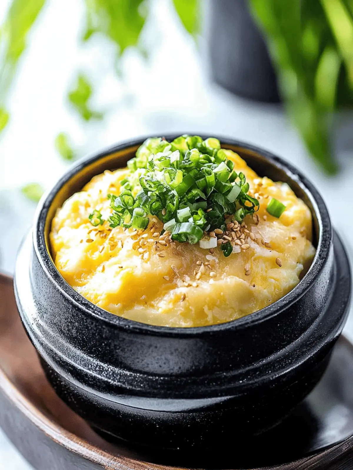 Korean Steamed Eggs