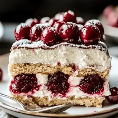 Cherry Amaretto Tiramisu