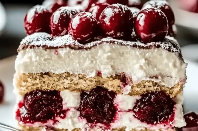 Cherry Amaretto Tiramisu