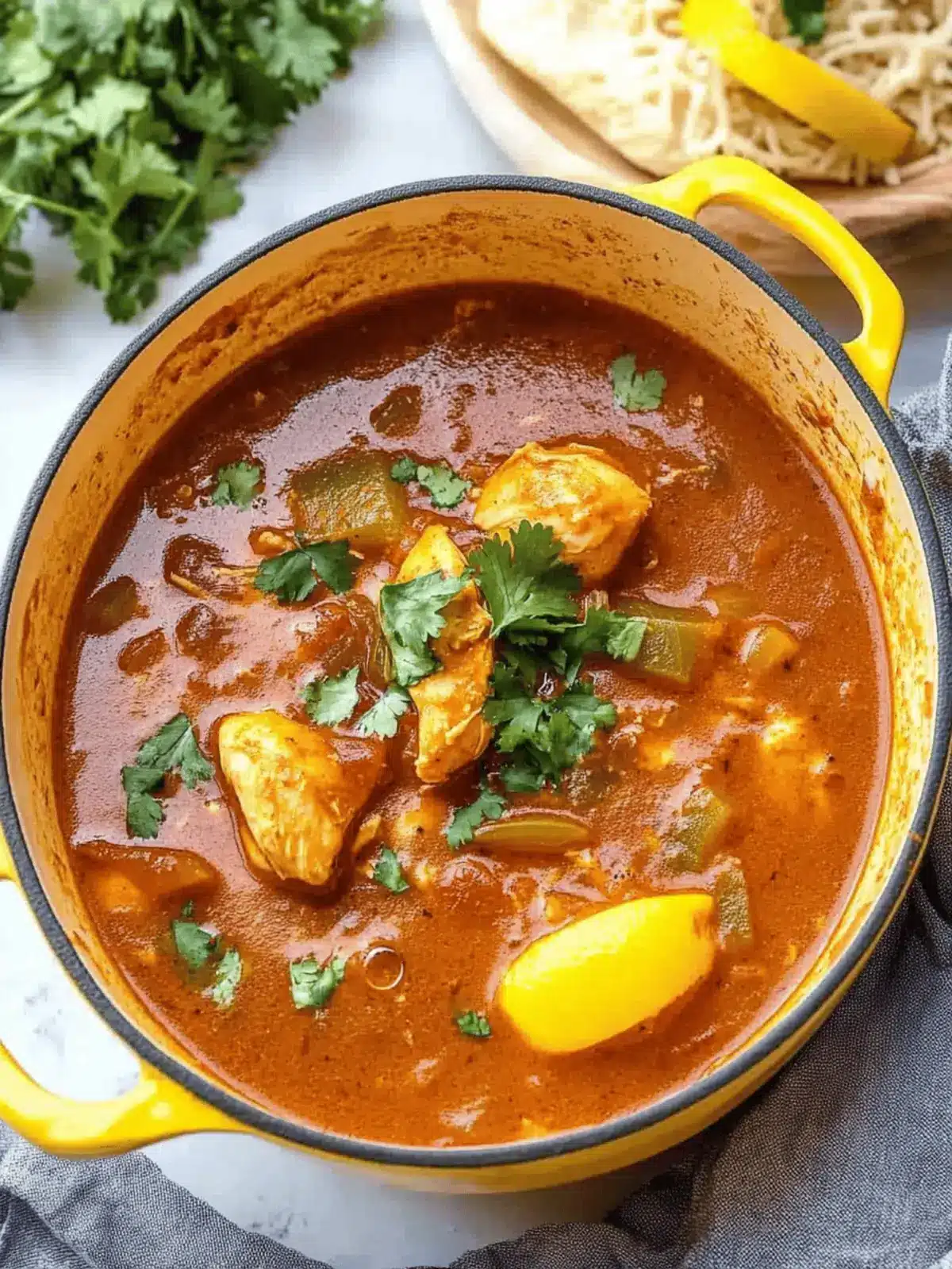 Moroccan Chicken Stew