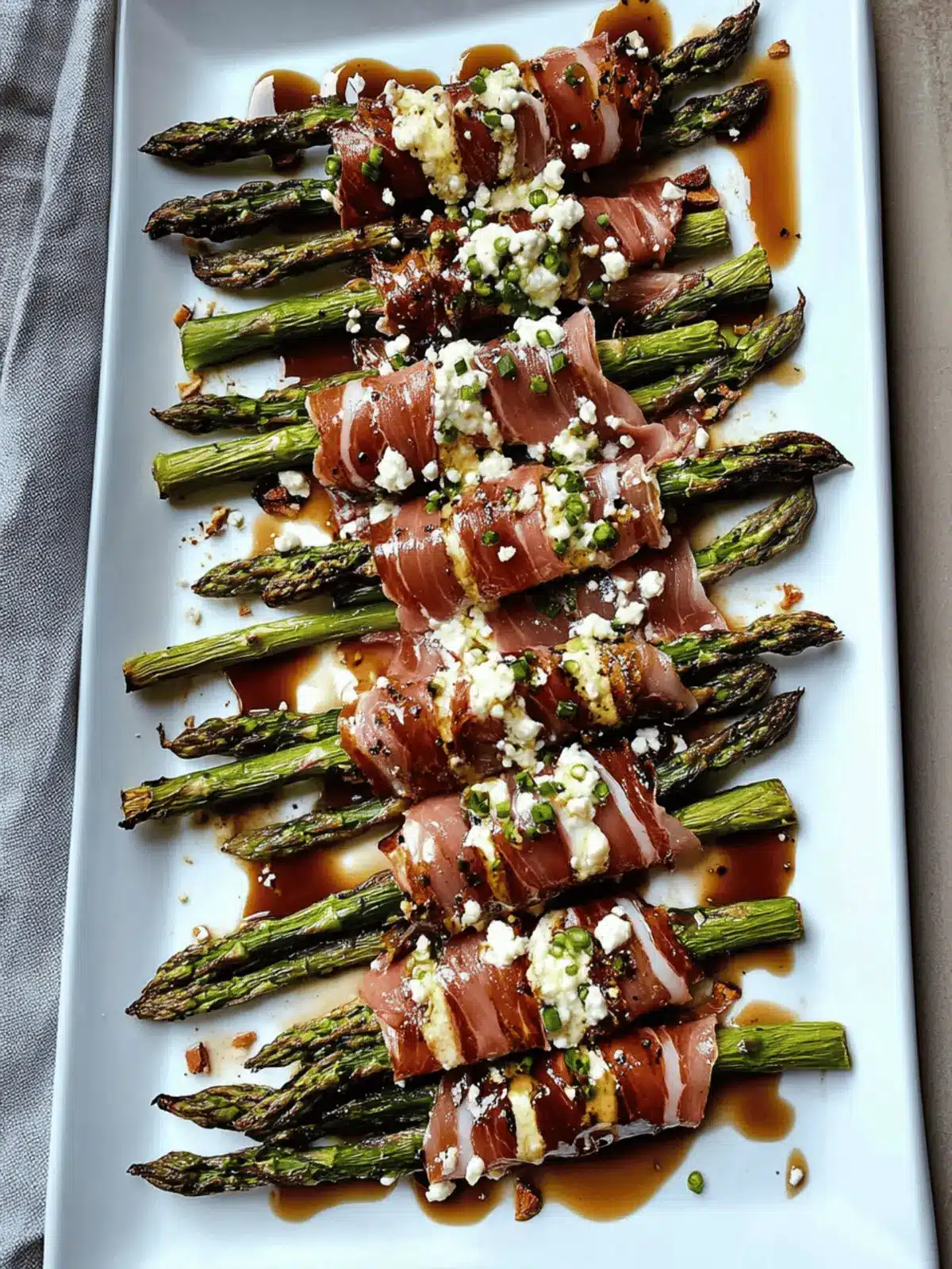 Prosciutto Wrapped Asparagus