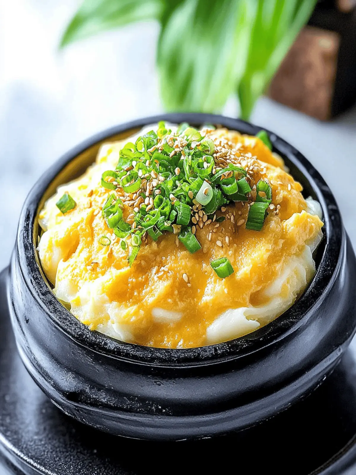 Korean Steamed Eggs