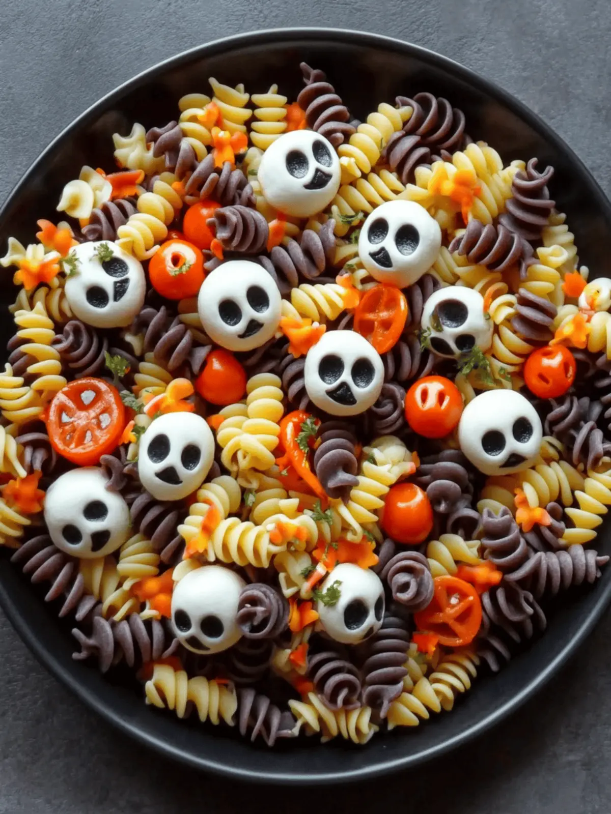 Halloween Pasta Salad
