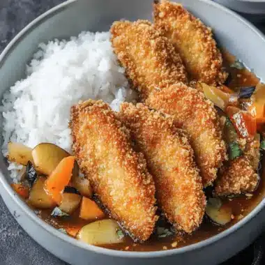 Crispy Eggplant ‘Katsu’
