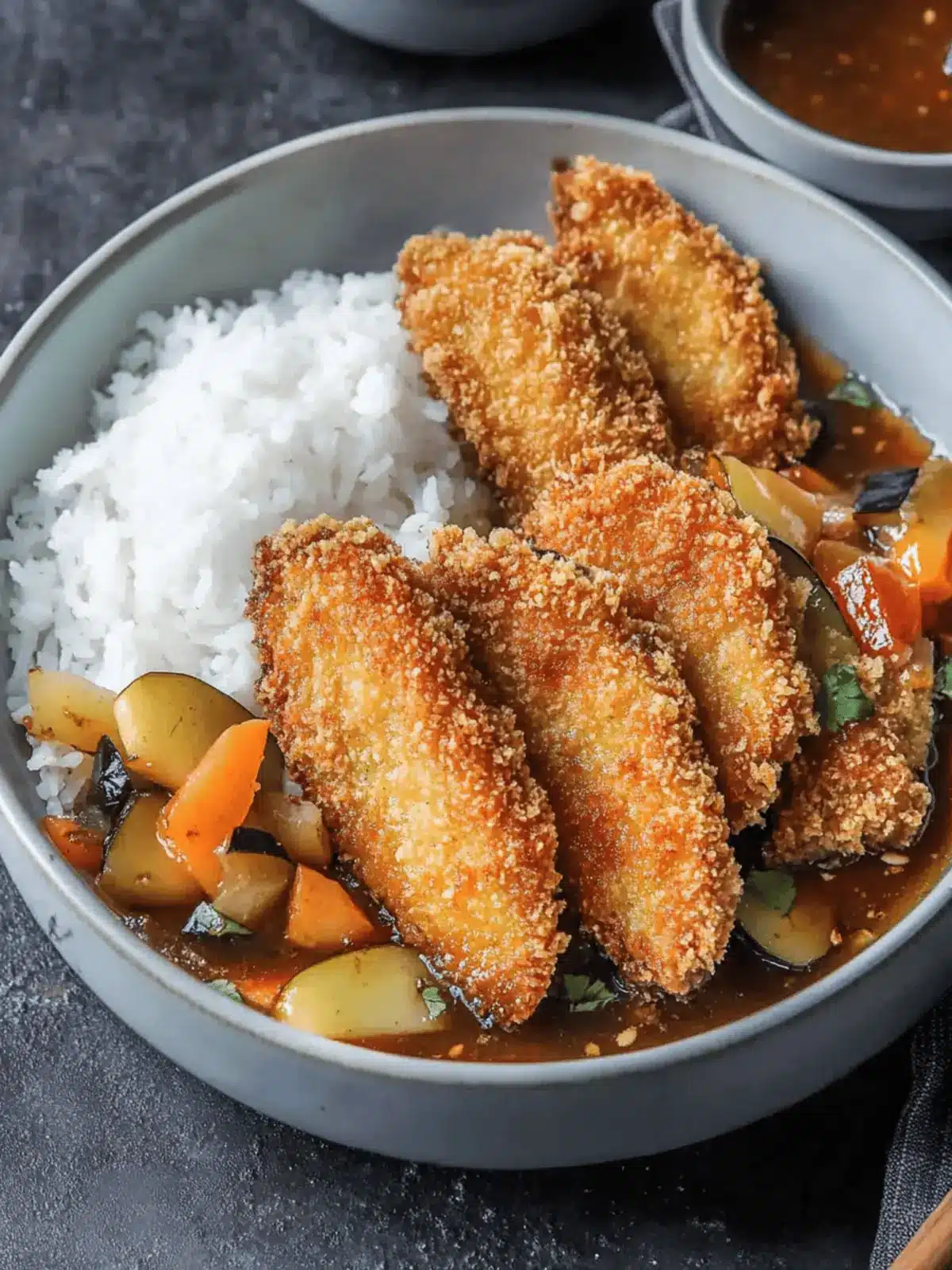 Crispy Eggplant ‘Katsu’