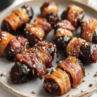 Candied Bacon Dates