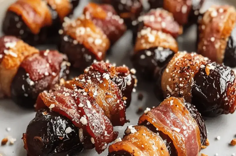 Candied Bacon Dates