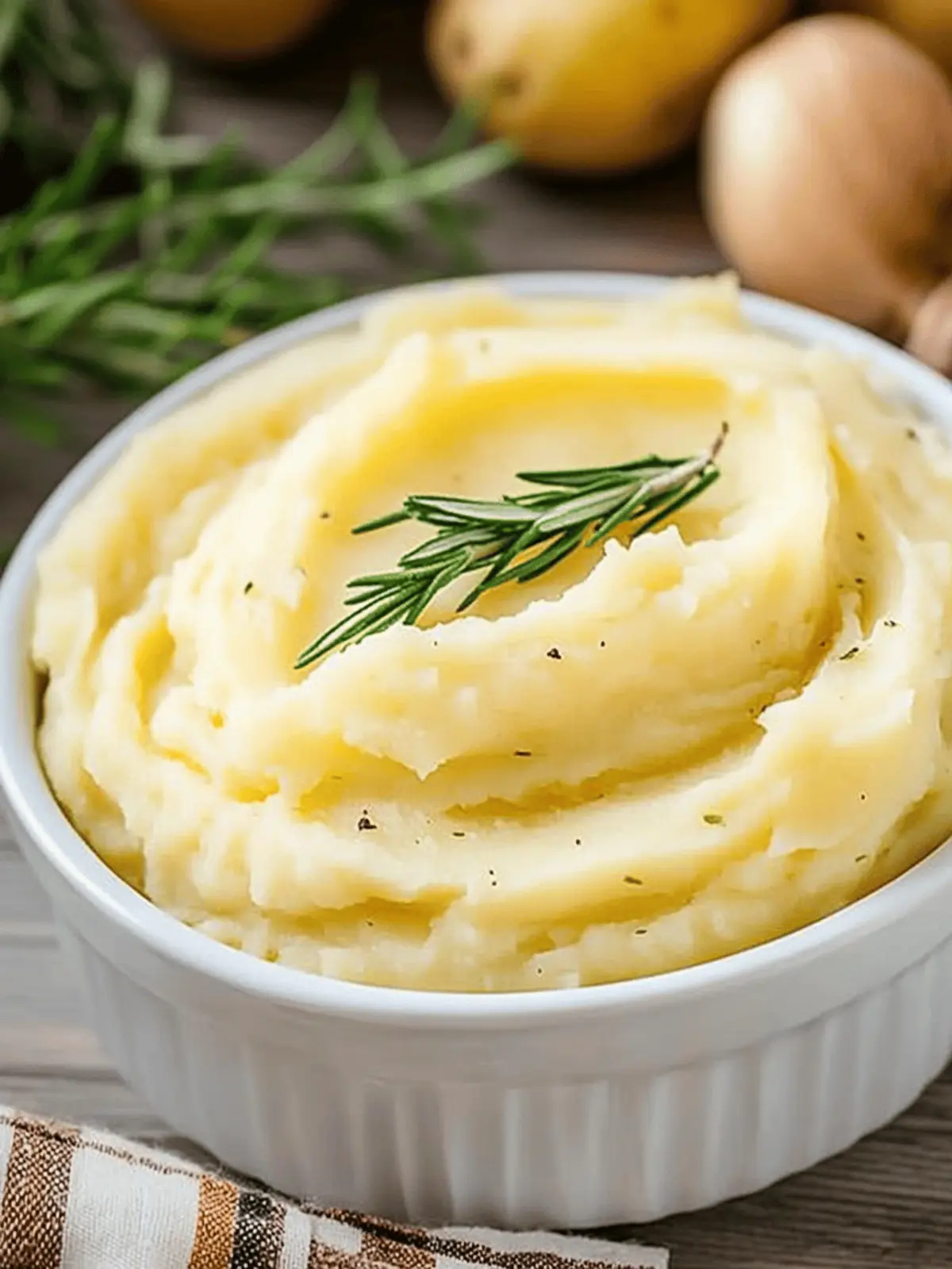 Garlic Rosemary Mashed Potatoes