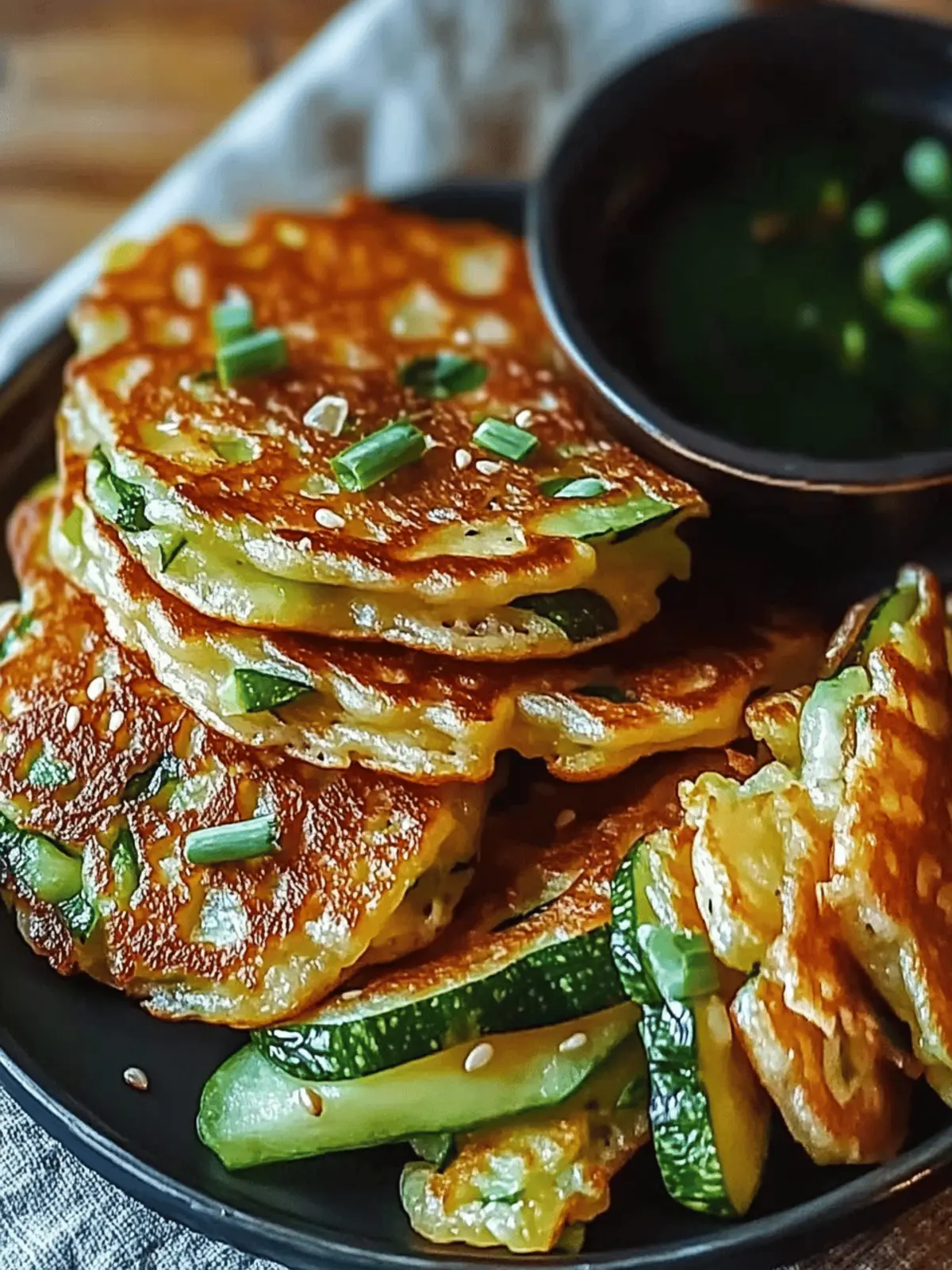 Crispy Vegetable Pancakes