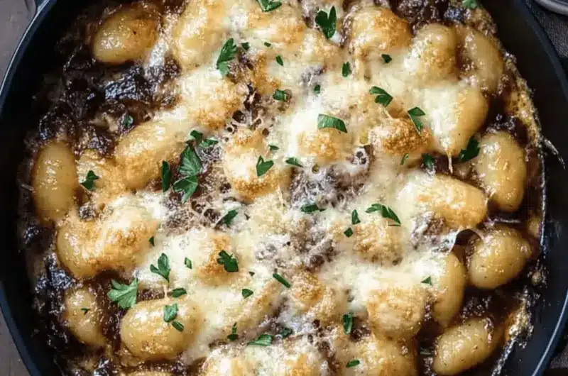 French Onion Gnocchi