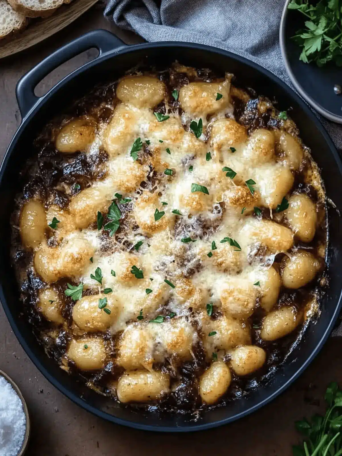 French Onion Gnocchi