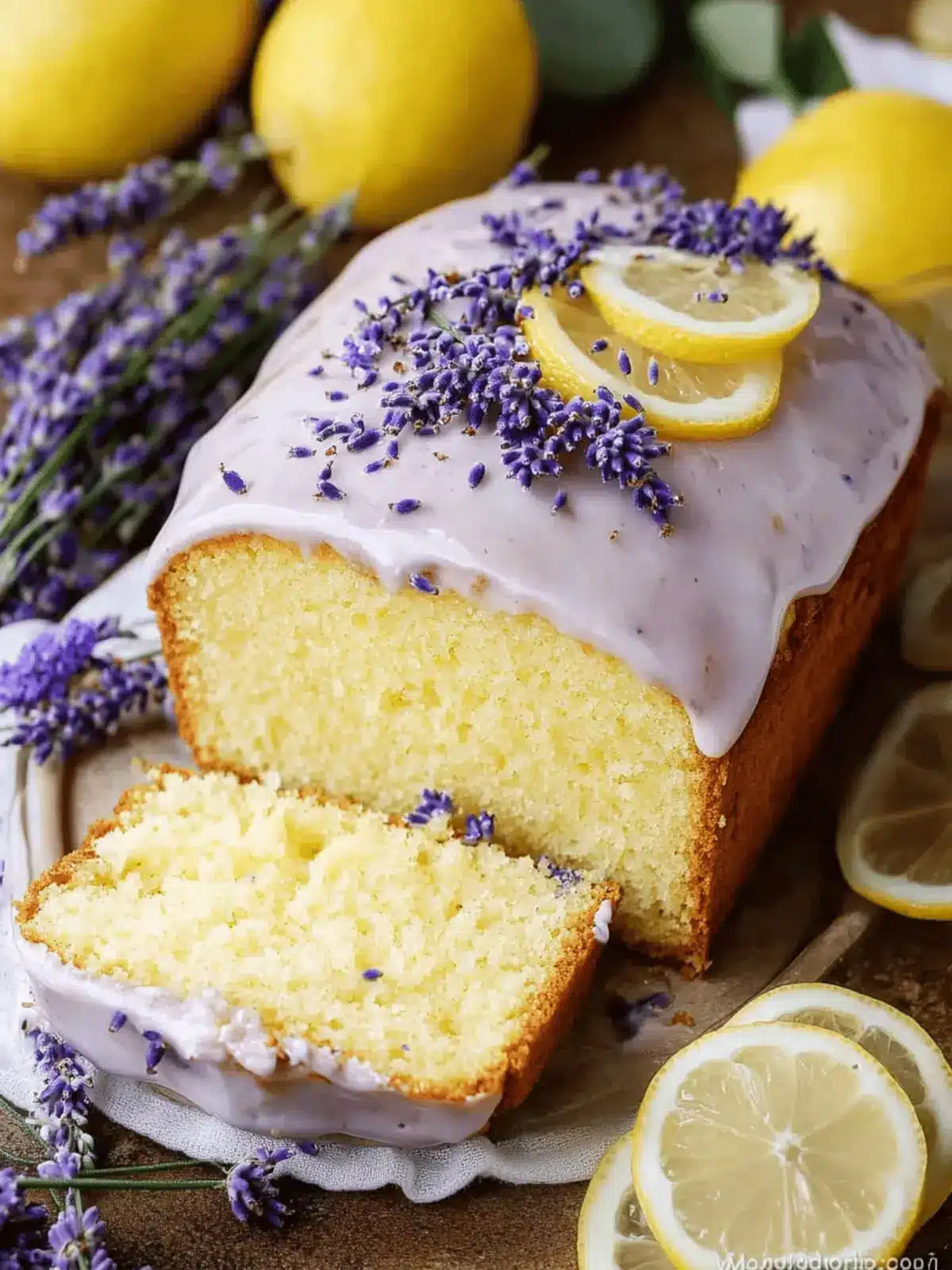 Lemon Lavender Cake