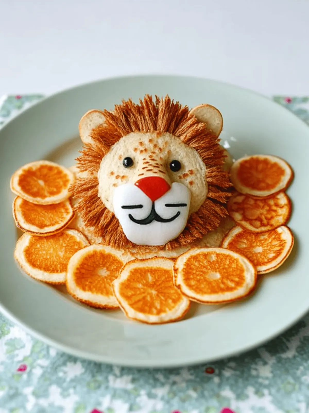 Lion Pancakes