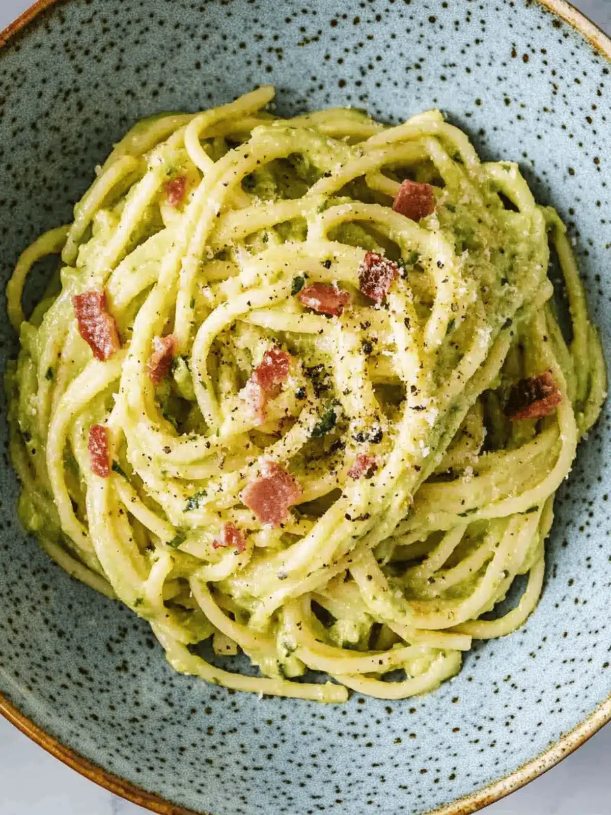 Avocado Carbonara