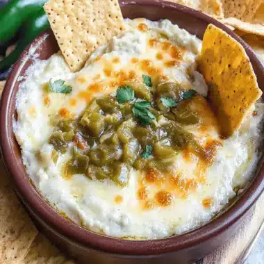 Hatch Green Chile Cheese Dip