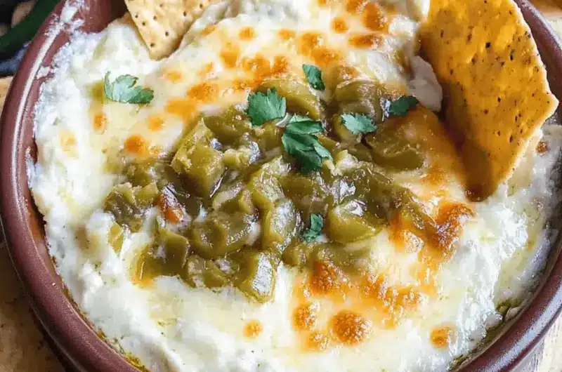 Hatch Green Chile Cheese Dip